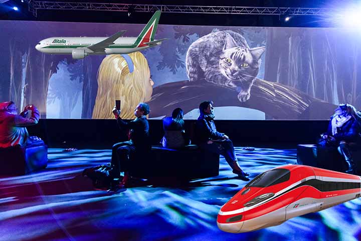 Sconti a Roma per mostrele Van Gogh Alive e Alice con Alitalia e Fs-alt-tag