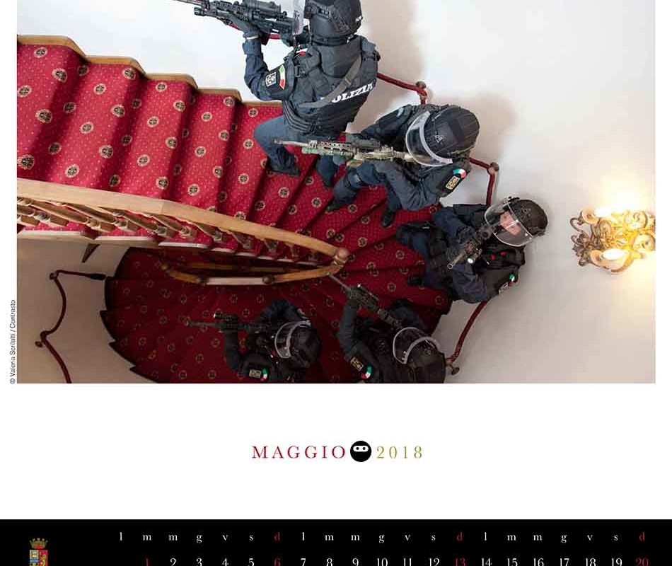CALENDARIO POLIZIA DI STATO 2018