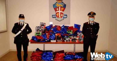 San Bonifacio Babbo Natale indossa la divisa: i carabinieri portano doni ai bimbi ricoverati al «Fracastoro»