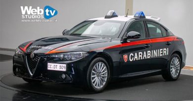 Alfa Romeo: presentata la Giulia per l’Arma dei Carabinieri