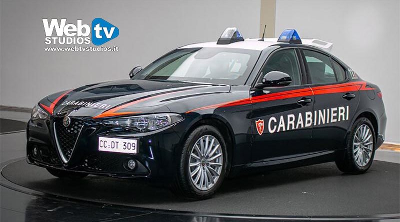 Alfa Romeo: presentata la Giulia per l’Arma dei Carabinieri