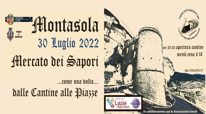 Montasola: Mercato Dei Sapori – Come Una Volta… Dalle Cantine Alle Piazze